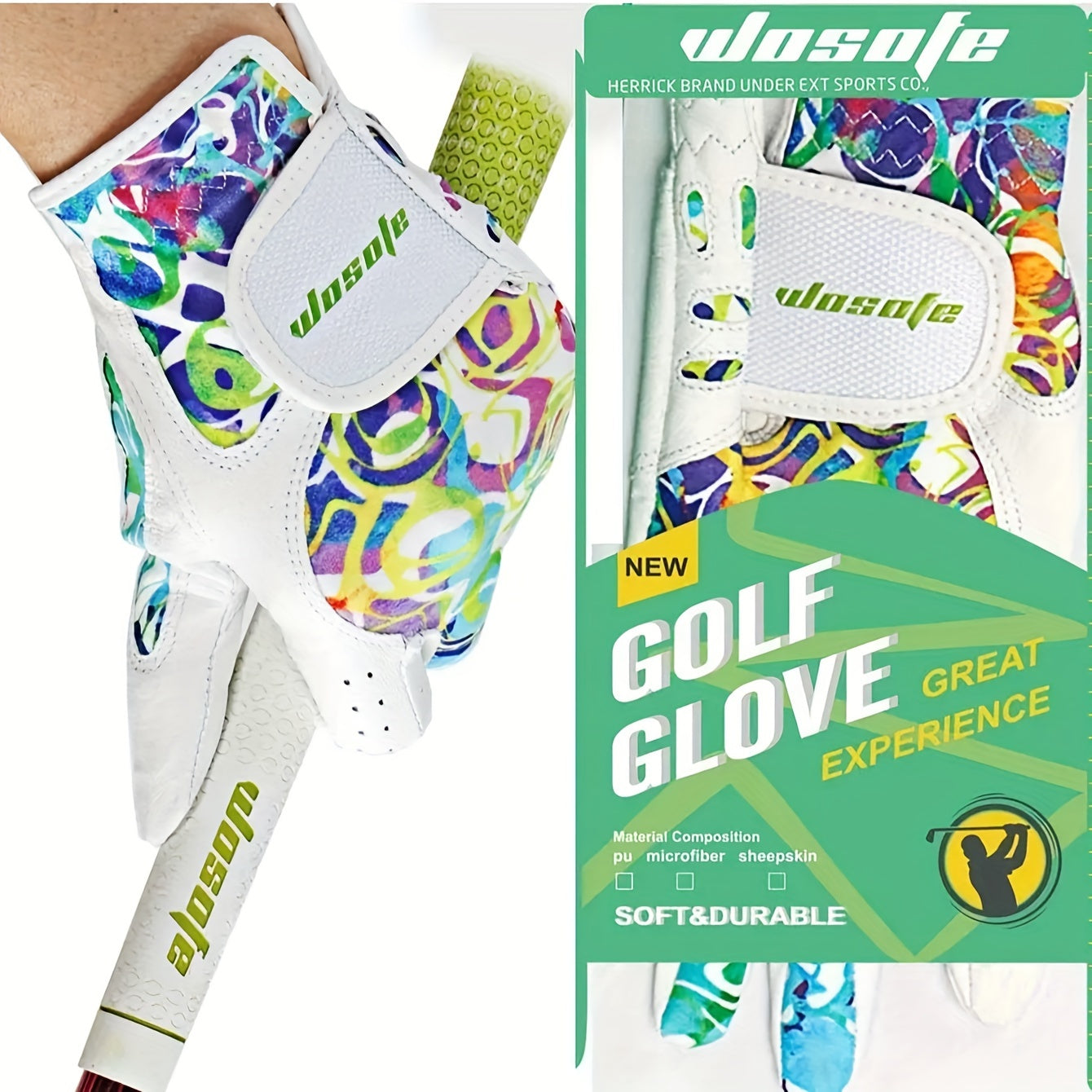 Professional Golf Training Gloves - Breathable & Comfortable - 4 Sizes