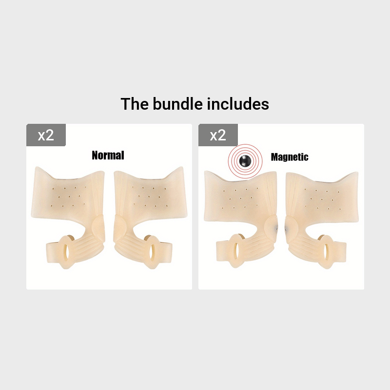 Silicone Bunion Adjusters for Foot Pain Relief
