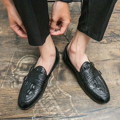 Men's Double Monk Loafers Comfy Casual Shoes
