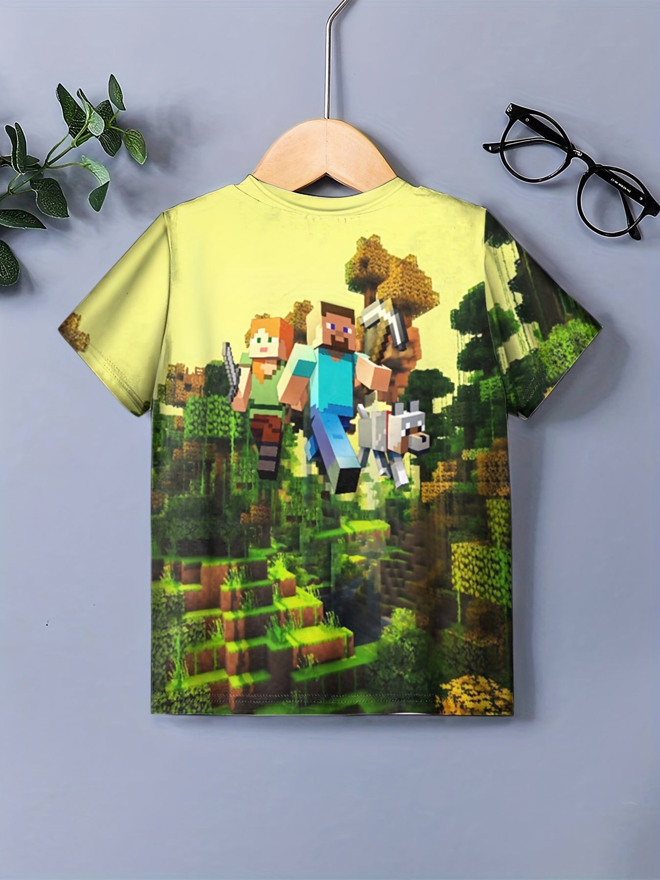 Adventure Scene Print Kids T-shirt