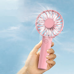 USB Charging Mini Handheld Fan Portable Small Fan for Outdoor Desktop