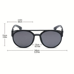 Men's Retro Round Sunglasses UV Protection Sunglasses