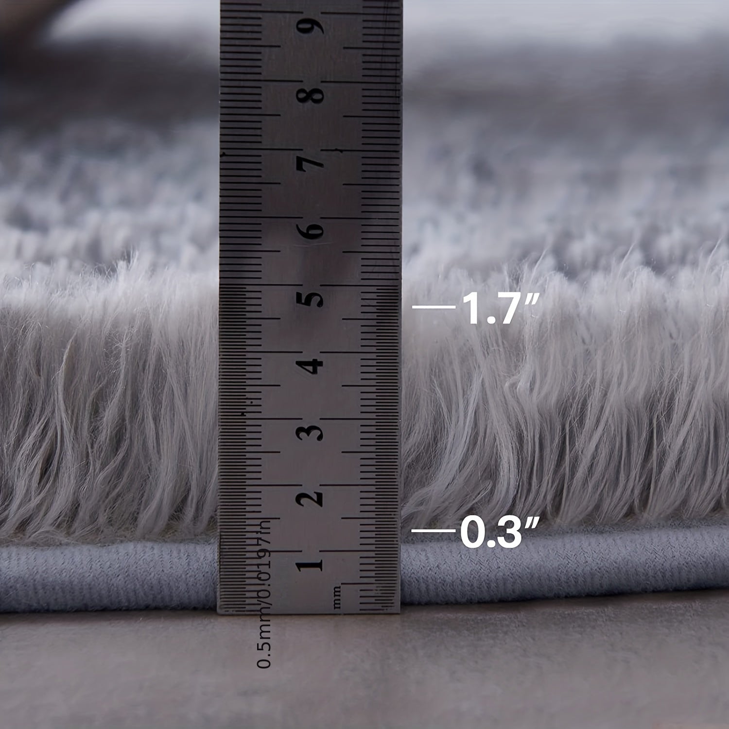 Soft Shaggy Area Rug Fluffy Circle Rugs For Baby Nursery