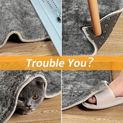 4pcs Anti Slip Carpet Sticker for Ceramic Tiles & Wooden Floor Areas