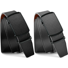 Men's Rivet Synthetic Resin 45cmPU Leather Belt