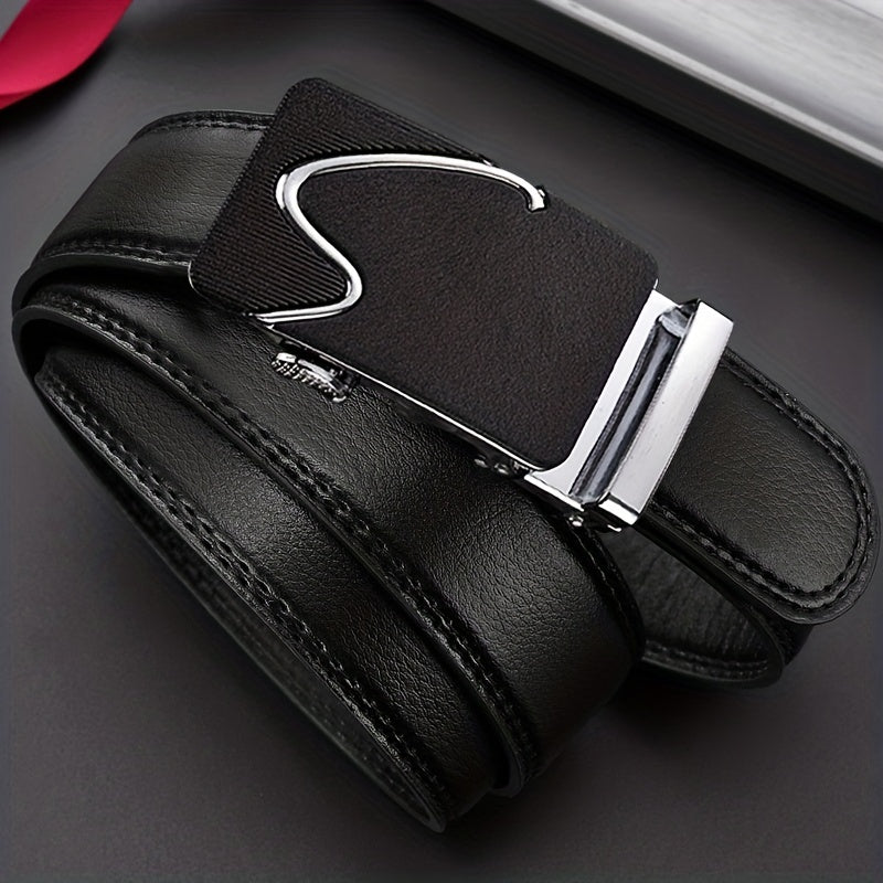 Men's Automatic Buckle Belt for Business