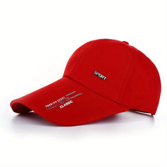 Men's Sports Sunshade Sunscreen Cap Iron Standard Baseball Cap