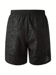 Quick Dry Camo Sport Shorts for Men Moisture Wicking Stretchy
