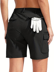 Women's Quick Drying Cargo Shorts for Outdoor Activities