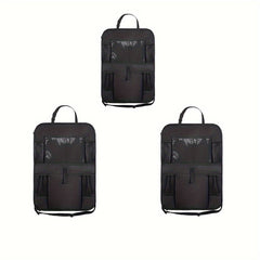 Car Seat Back Storage Bag Organizer Tablet Holder Cover Car Seat Protector