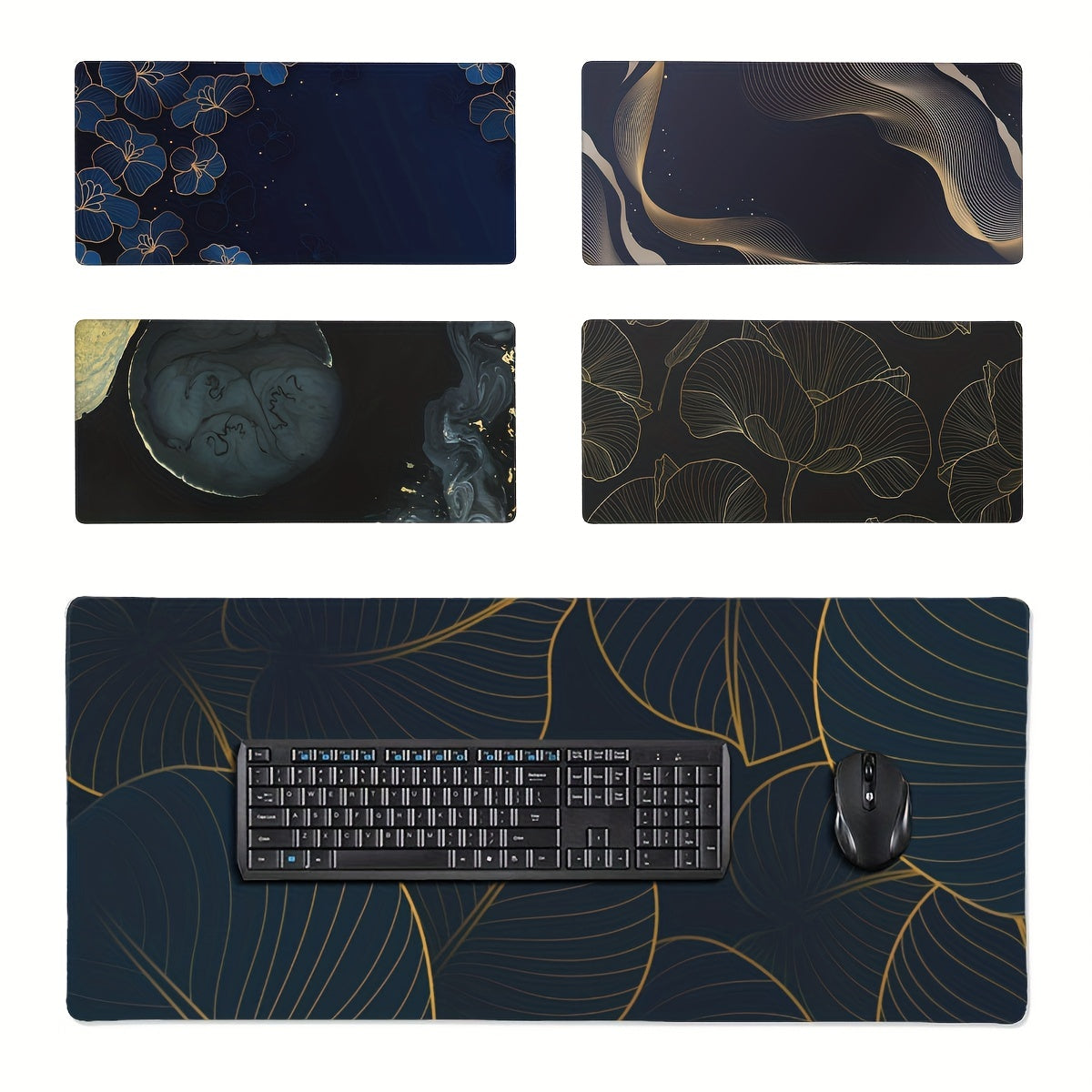 Large Gaming Mouse Pad With Rubber Base 35.4in X 15.7in