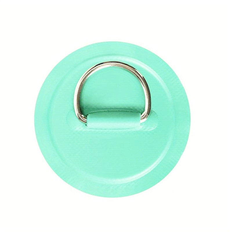 Stainless Steel D Ring Patch For Inflatable Boat Kayak D Ring PVC Patch