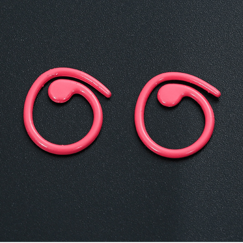 5pcs Crochet Loop Knitting Tools Stitch Marker Metal Paint Counting Circle