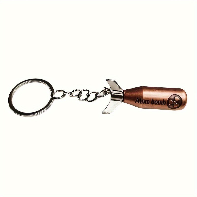 Retro 3D Keychain Pendant Backpack Accessories Key Ornament