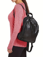 Sporty V Neck Long Sleeve Tee Women's Activewear
