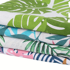 Digital Printed Fabric Cotton And Linen Tablecloth Curtain Fabric