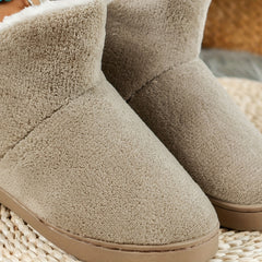 Women's Winter Plus Fleece Snow Boots Non slip Medium Tube