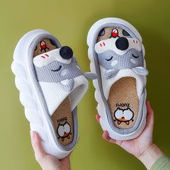 Cartoon Animal Women's Indoor Slippers Soft Sole Non-slip Home Shoes