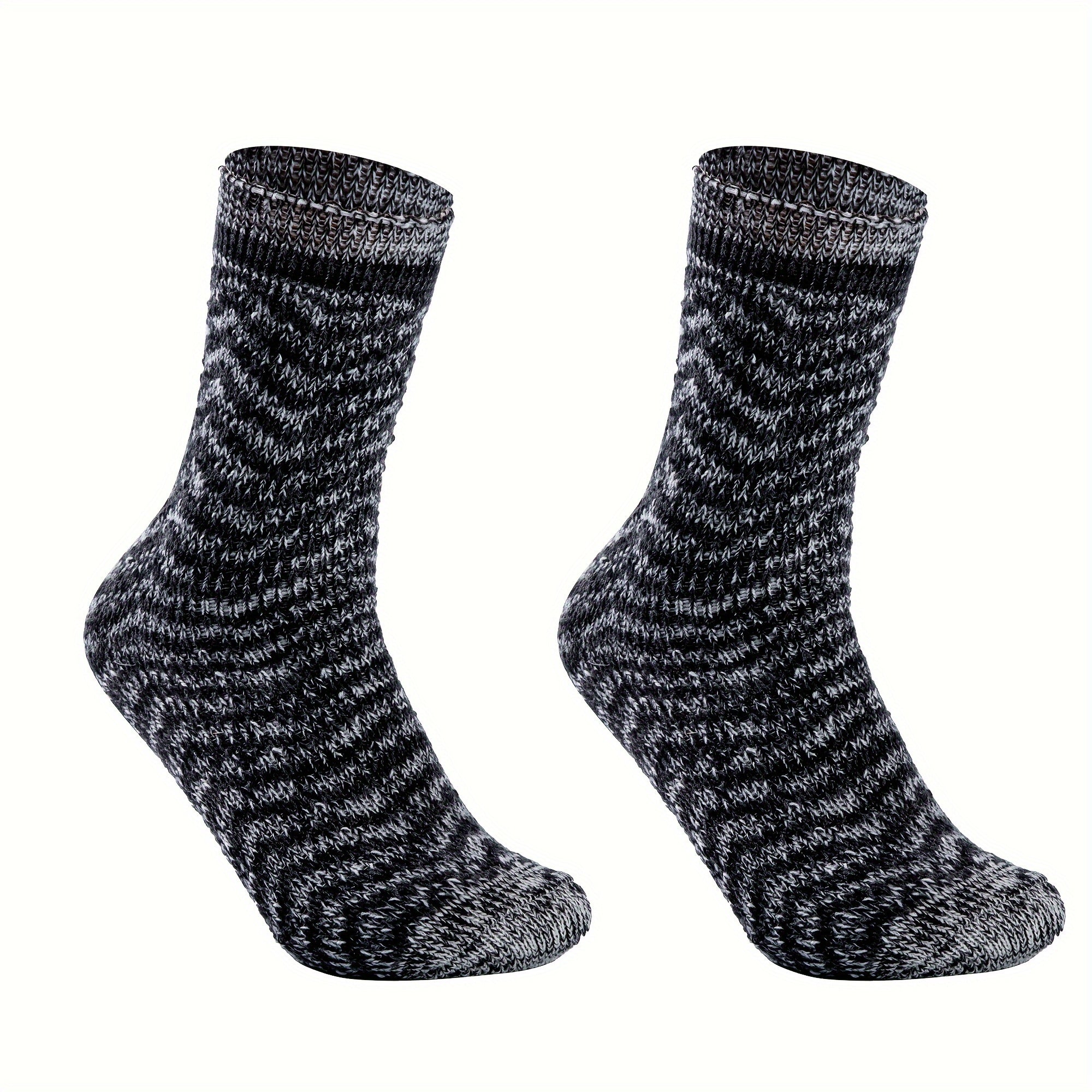 Stripe Print Socks Soft Mid Tube Socks Women's Stockings