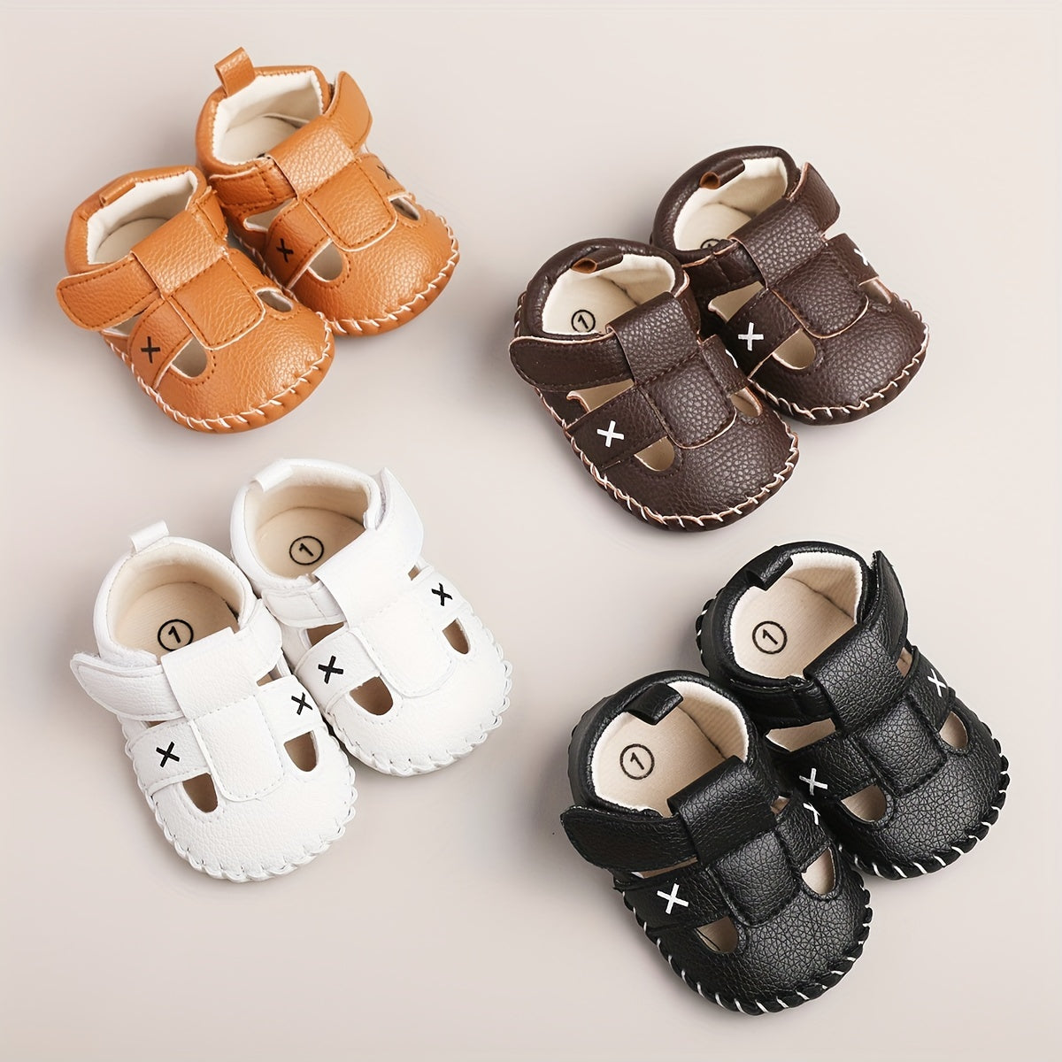 Soft Breathable Baby Sandals Anti Slip for Spring Summer