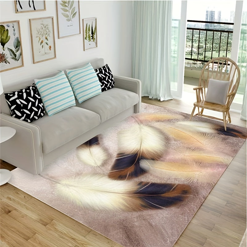 Anti-Fatigue Velvet Floor Mat Water Absorbing Non-Slip Machine Washable