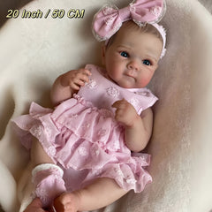 Bettie Full Body Vinyl Reborn Dolls 3D Painted Bebe Reborn Dolls