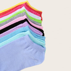 12 Pairs Women's Colorful Ankle Socks