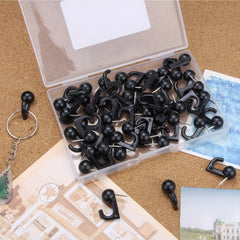 30pcs Push Pin Hooks for Cork Board Bulletin Board