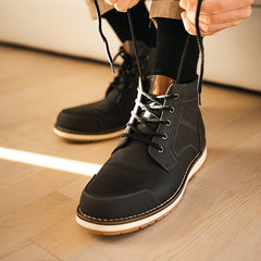 Men's Retro Round Toe Chukka Boots