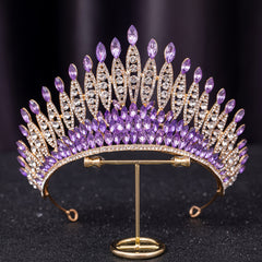 Rhinestone Crown Bridal Wedding Hairband Headband Tiara Birthday Cosplay