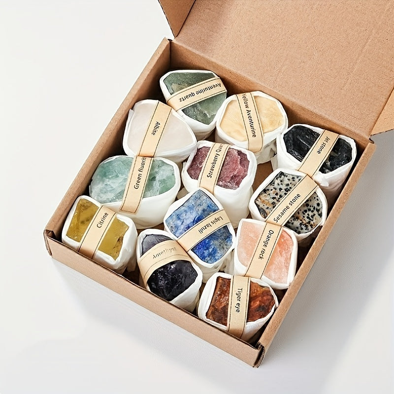 Natural Gemstone Bare Stone Jewelry Carved Transparent Crystal Decorative Stone