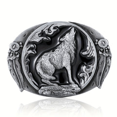 Western Cowboy Belt Buckle Animal Wolf Men Domineering Novelty Gift