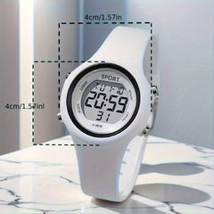 Large Digital Watch with Alarm Timer Multifunctional Luminous Stylish