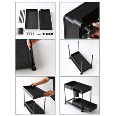 Kitchen Dish Drain Rack Set Efficiently Dry and Drain Dishes