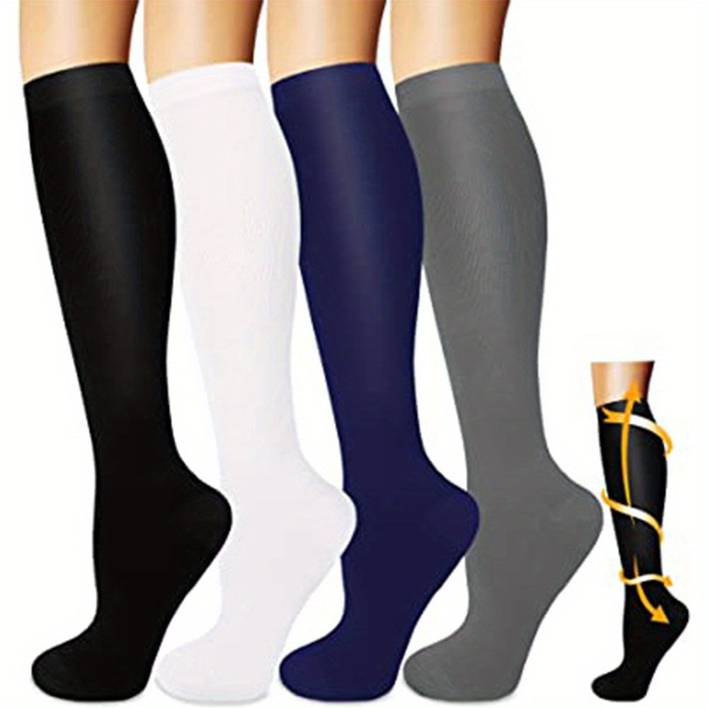 Copper Compression Socks - Medical Circulation Support for Running & Nursing