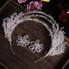 Bridal Crystal Headbands Crown Dress Accessories Wedding