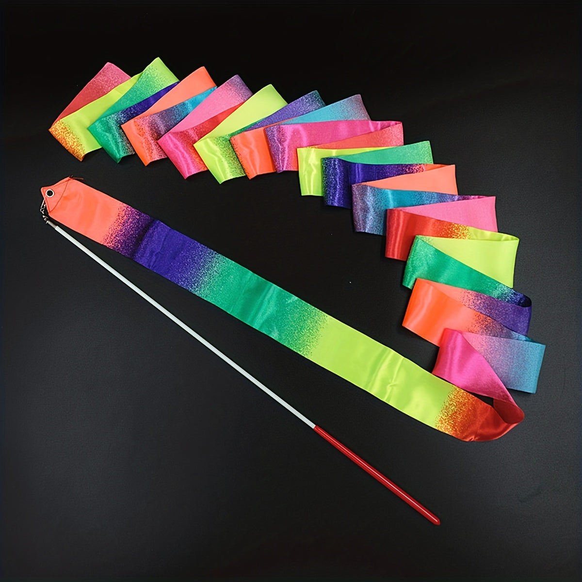 Rainbow Streamer Rhythmic Gymnastics Ribbon Dance Streamers