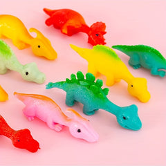 Dinosaur Catapult Finger Dart Toy, Decompression Soft Glue