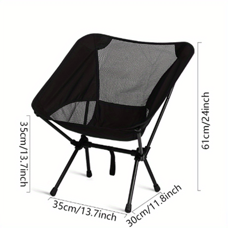 Portable Outdoor Moon Chair - Lightweight & Foldable Camping Fishing Home Seat
