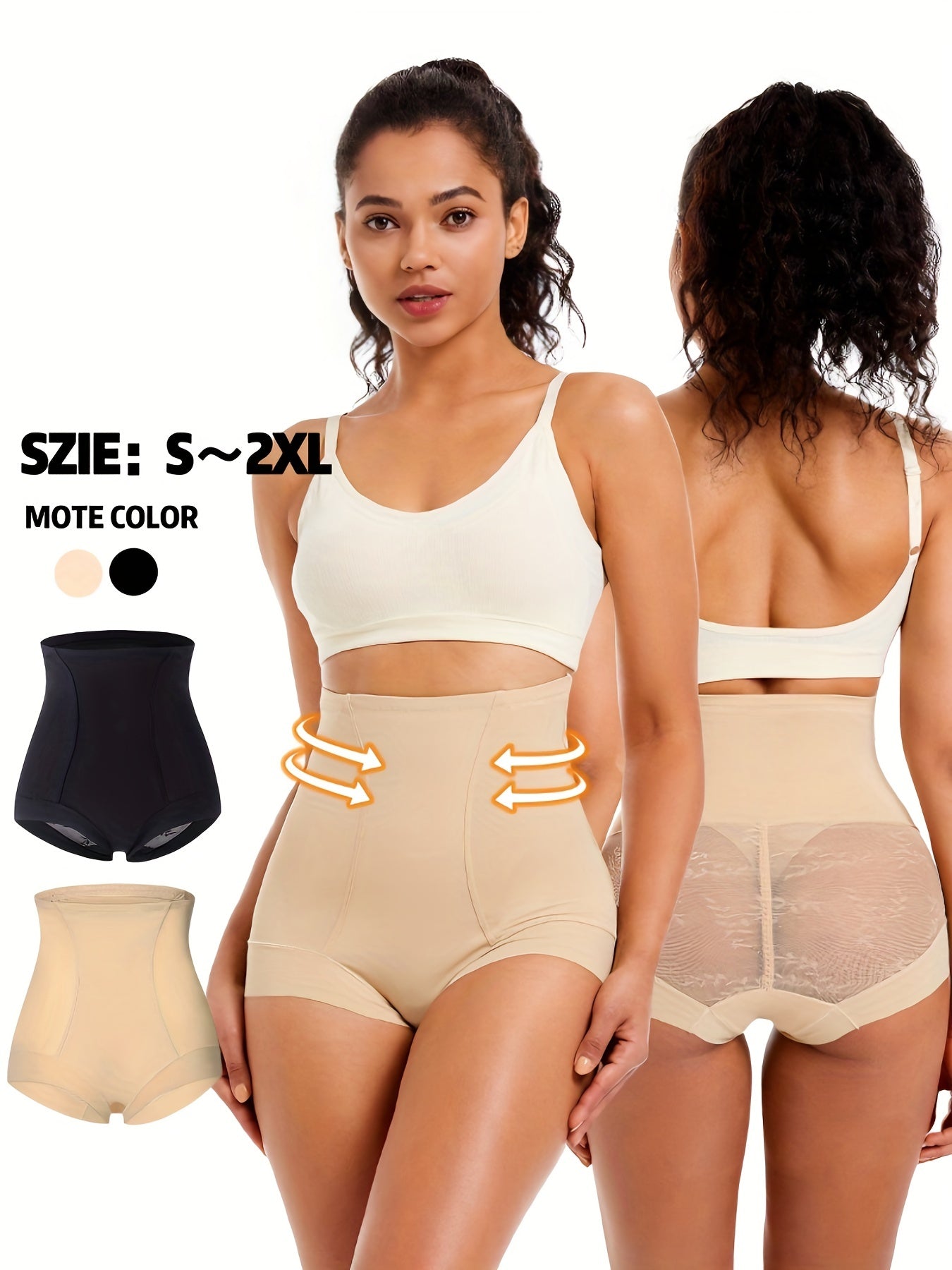 Lace Shaping Panties Bikini Brief Underwear Women's Shapewear
