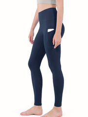 High Waist Leggings with Pockets for Women