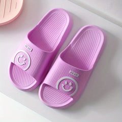 Men Women Lightweight Slippers Open Toe Home Shoes Spring Summer