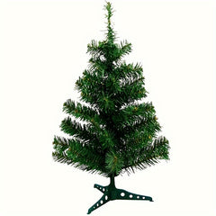 Table Top Artificial Christmas Tree Set with Lights, Topper, Ornaments & Berries