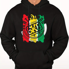 Skateboard Print Hoodie Men's Casual Sweatshirt