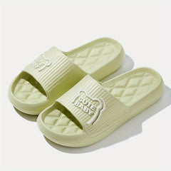 Minimalist Indoor Pillow Slides Soft Sole Non Slip Shoes