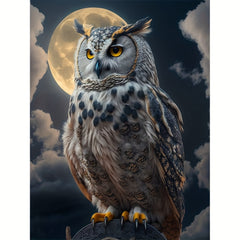 Frameless Owl Diamond Painting for Living Room Bedroom Decoration
