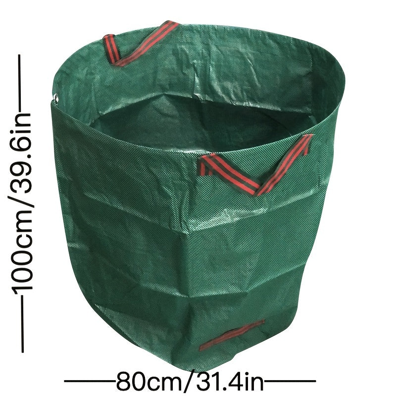 1 Pack Garden Pp Deciduous Bag Corrosion resistant Green Deciduous Storage Bag
