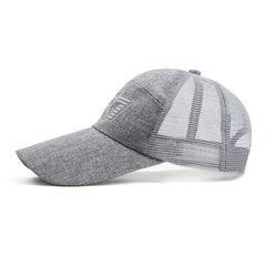 Embroidered Baseball Net Hat Sunscreen Hat