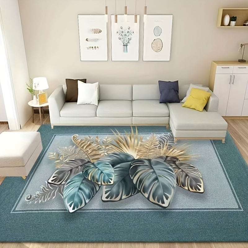 Nordic Style Soft Living Room Area Rug Modern Minimalist Design