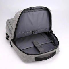 15.6 Inch Laptop Backpack USB Charging Men Notebook Bagpack School Bag